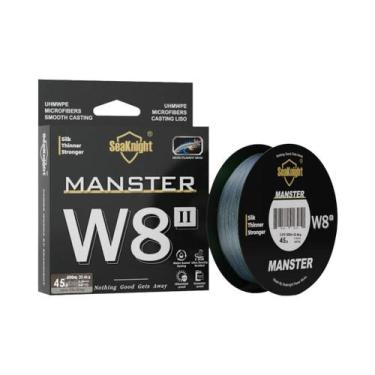 Imagem de Linha de Pesca Trançada Seaknight W8 II - 8 Fios, Grande Ângulo, Água 