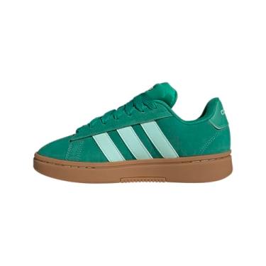 Imagem de adidas Grand Court Alpha 00s Tênis feminino, Branco/Goma de Mascar, 11