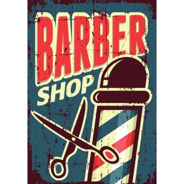Imagem de Placas Decorativas Barbearia Barber Shop Cabelo Cabeleireiro Diversas 