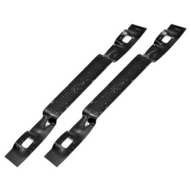 Imagem de Par Suporte Interno Fixação Apoio Descanso De Braço Forro Porta Fusca 