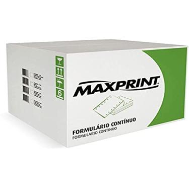 Imagem de Formulario Continuo Branco 1 Via 80 Col 56G Microserril Cx Com 3000-92629