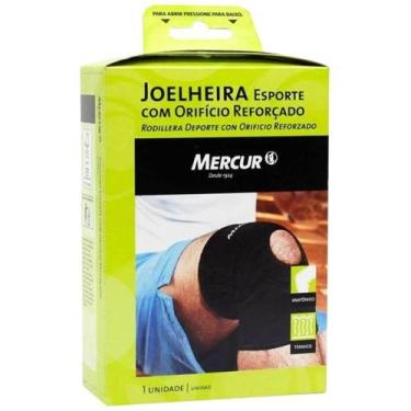 Imagem de Joelheira mercur esporte com orificio reforcado g