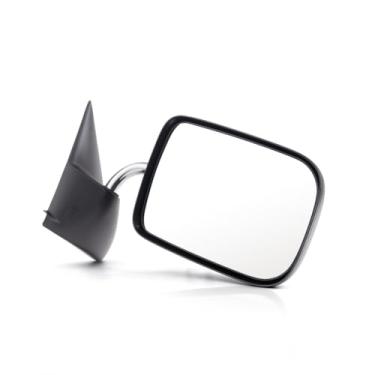 Imagem de Para Dodge Ram 1500/2500/3500/4000 Retrovisor de porta 1994 1995 1996 1997 Lado do passageiro | Manual | Substituição para CH1321114 | 55022240