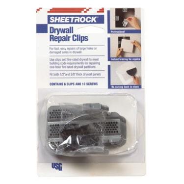 Imagem de Clipes para reparo de parede drywall da Sheetrock