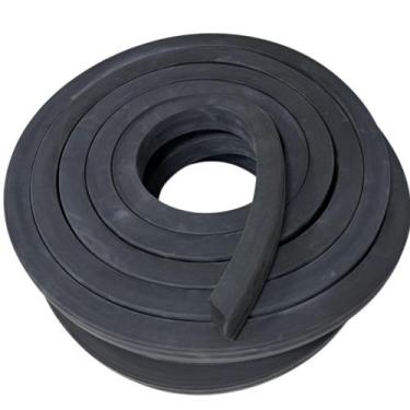 Imagem de Borracha Perfil Esponjoso SBR Vedação 40x30mm Estireno  10 Metros Borr