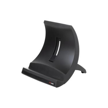 Imagem de Suporte de laptop 3M, altura da tela elevada para reduzir a tensão no pescoço, design vertical permite que você traga a tela mais próxima, a estampa compacta do pé economiza espaço
