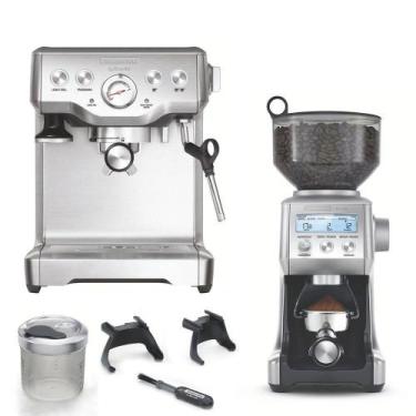 Imagem de Combo Kit Cafeteira Express + Moedor De Grãos De Café - Elétrico By Br