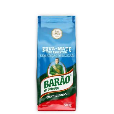 Imagem de Erva Mate Barão Tradicional Tipo Argentina 500g - Barão de Cotegipe