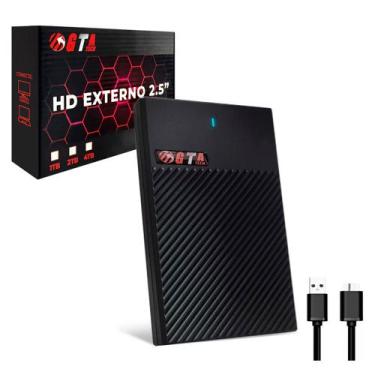Imagem de Hd Externo 1tb 2,5 Usb 3.0 5400RPM HDEXT1TB2,5 GTA TECH