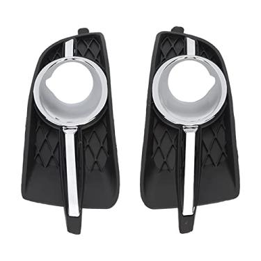 Imagem de GRCFUMO 1 par de tampa da lâmpada do farol de neblina, moldura da lâmpada do farol de neblina, acabamento do farol de neblina do carro, acabamento do painel do farol de neblina