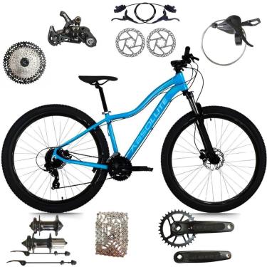 Imagem de Bicicleta Aro 29 Feminina Absolute Hera 12v Alumínio Freios Hidráulico Suspensão-Feminino