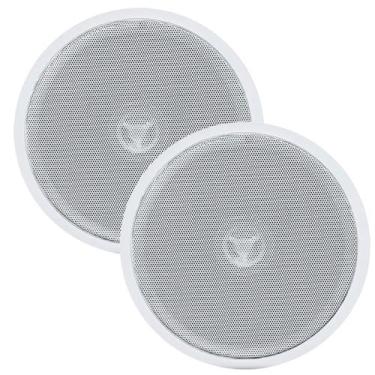 Imagem de Kit 2 Caixas Coaxial Com Tweeter Suportes Gesso - ORION