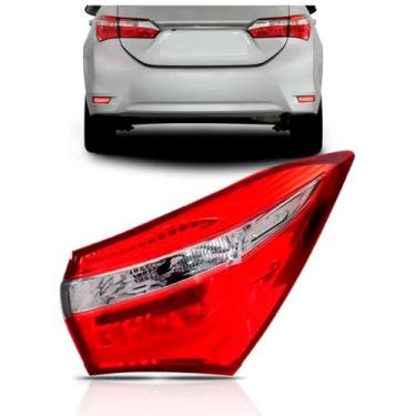 Imagem de Lanterna Traseira Canto Corolla 2014 2015 2016 2017 Com Led  - SP ACES