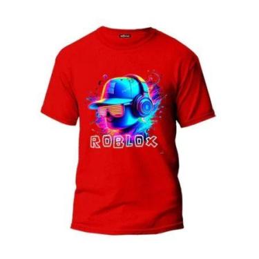 Imagem de Camisa Infantil e adulto Gamer Roblox IA 100% Algodão Unissex - loja d