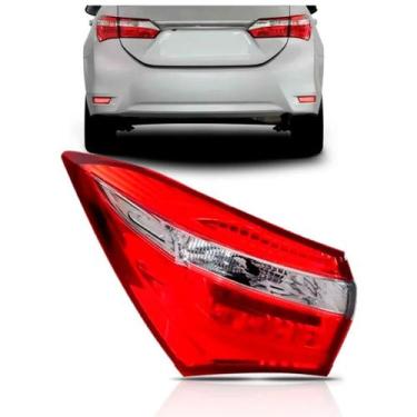 Imagem de Lanterna Traseira Canto Corolla 2014 2015 2016 2017 Com Led  - SP ACES