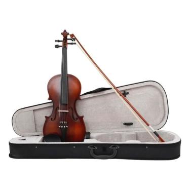 Imagem de Violino Acústico Profissional Com Caso E Arco - 4/4