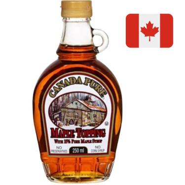 Imagem de Maple Syrup 15% Xarope Bordo 250Ml Canada Pure