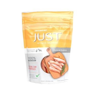 Imagem de Petisco Natural Just Slice de Frango para Cães e Gatos 55g - GERMANHAR