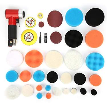 Imagem de Polhener de tampão de carro de Vomeko, polimento da máquina de moagem, na máquina de lixadeira de tampão de 1500R48 poldando, para detalhes de carros, lixamento de barco, (Europese luchtmondstuk)