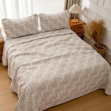 Imagem de Colcha fina King Size, capa de cama leve - 6 camadas de gaze de algodão puro para o verão, cobertor de ar condicionado macio e fresco - lençol de cama lavável, capa de cama portátil (C, 220 x 275 cm