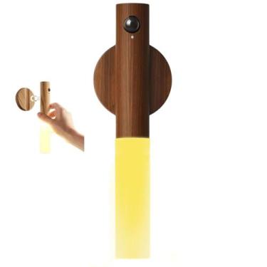 Imagem de Luminaria Bastao Magnetico LED Luz Noturna Inteligente Sensor Presença