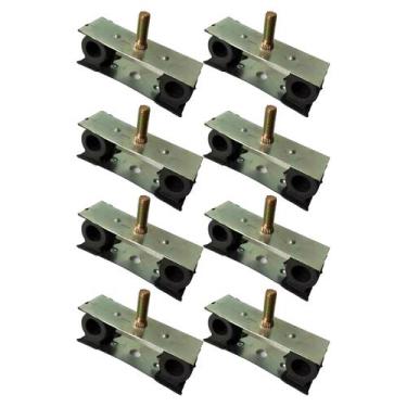 Imagem de Kit 8 Coxim Lanterna Traseira Para Scania 112 113 142 143 - STORE AUTO