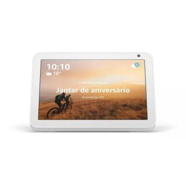 Imagem de Amon Echo Show 8 2º Geração Branca Com Camera E Tela - Amazon