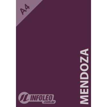 Imagem de Papel Color Plus A4 180 gramas Mendoza (Roxo Açaí), 50 Folhas