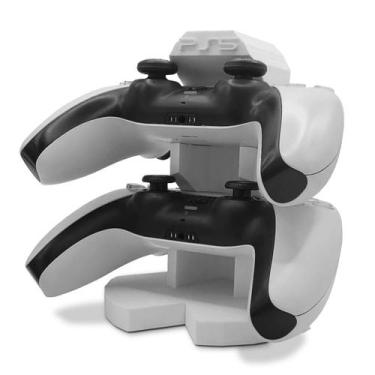 Imagem de Suporte de Controle PS5 Vertical - 3D Think BR, Branco