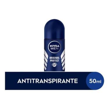 Imagem de Kit c/ 3 Desodorante Roll On Original 50ml Protect Men Nivea - Nivea M