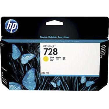 Imagem de Cartucho de Tinta HP 728 Amarelo F9K15A  Plotter HP