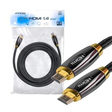 Imagem de Cabo de Video HDMI Blindado 1.4V 5 metros 32AWG OD 7.3 MYMAX
