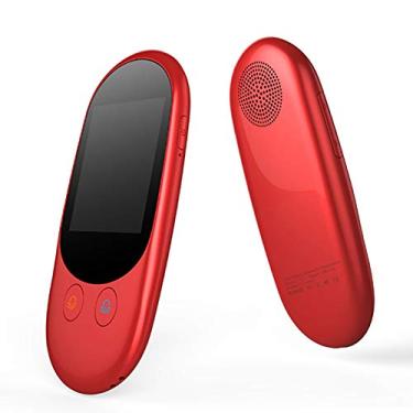Imagem de TLTDSMY Dispositivo tradutor de voz inteligente com tela sensível ao toque WiFi bidirecional em tempo real, suporte para tradutor de idioma instantâneo em 42 idiomas para aprender a viajar negócios