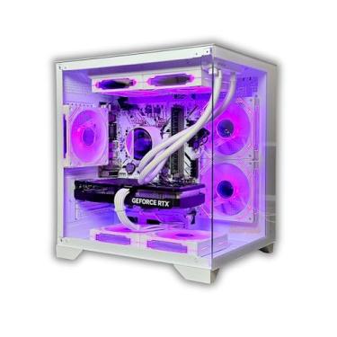 Imagem de PC Gamer Aquario Branco Intel Core i5 12400 | RTX 4060 8GB | 16GB RAM | SSD NVMe 1TB | Water Cooler 240mm | Windows 11 Pro