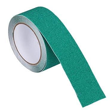 Imagem de Fita Antiderrapante, Fita Adesiva Antiderrapante, Fita de Aviso de Segurança para Piso de Escada Externa, Fita de Esmeril de Pvc, Fita de Segurança (Verde)