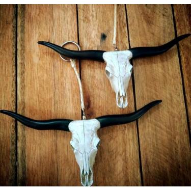 Imagem de Longhorn Retrovisor de Carro - Marart Artesanatos 