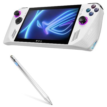 Imagem de Caneta Stylus BoxWave compatível com ASUS ROG Ally Z1 – AccuPoint Active Stylus, Stylus Eletrônica com Ponta Ultra Fina para ASUS ROG Ally Z1 – Prata Metálica