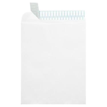 Imagem de Envelope de ponta aberta de papel JAM - Grande Branco, 50 Per Pack, 11 1/2" x 14 1/2"