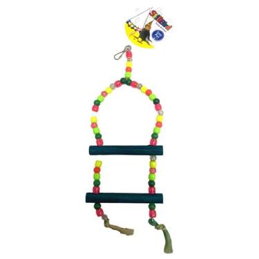 Imagem de Brinquedo Parquinho Calopsita Papagaio Periquito Agaponis Brinquedos A