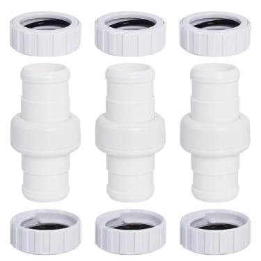 Imagem de Mangueira giratória 9-100-3002 compatível com limpador de piscina Polaris 360, branco/materiais, mangueira giratória Polaris 360 de substituição, com porca de mangueira sem pelúcia 9-100-3109