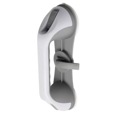 Imagem de Barras de apoio de chuveiro para idosos, barras de apoio com ventosa, alças de chuveiro removíveis resistentes para banheiras, alças de segurança de banheiro para idosos e idosos, sem necessidade de