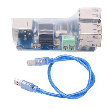 Imagem de Placa de Proteção de Acoplamento de Módulo HUB Isolador USB de 4 Canais ADUM3160 1500V, Taxas de Dados Totalmente Isoladas de 1,5 Mbps e 12 Mbps, Blindagem USB, para Unidades
