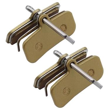 Imagem de ECOMAID 2 peças de pastilhas de freio para surron Light Bee, pastilhas de freio dianteiras e traseiras de motocicleta, base de cobre para Sur-Ron Surron Light Bee Segway X160 X260, Talaria Sting R MX3