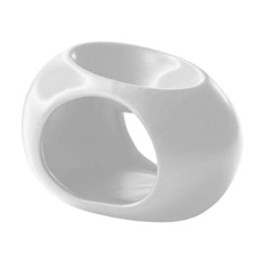 Imagem de Ioensy Difusor de óleo essencial para casa, mesa, porta-velas, presente, aquecedor de aroma, porta-velas para spa, inauguração de casa, ioga, Branco