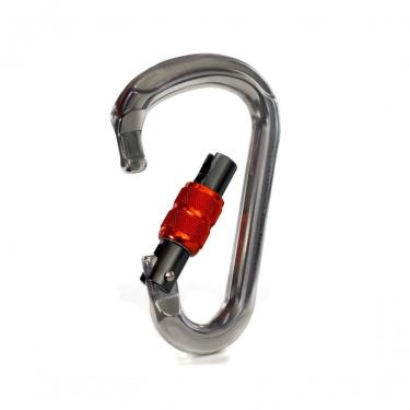 Imagem de Mosquetão Hms 25kn Sideup Trava Rosca Polido Ce En Nbr