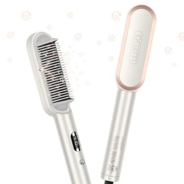 Imagem de Escova de alisamento de cabelo Prizm 20s Fast Heating Champagne