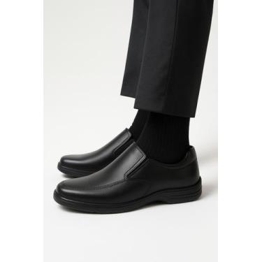 Imagem de Sapato Masculino Casual Social material sintético Palmilha 3D Conforto