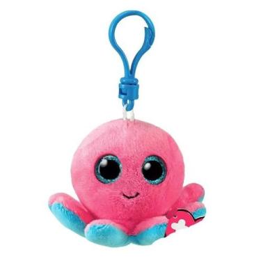 Imagem de Chaveiro Pelucia TY Beanie Boos Polvo Sheldon TOYNG 51534