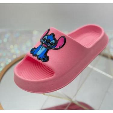 Imagem de Chinelo Sandalia Nuvem Slide Menino Menina Solado Antiderrapante Lillo
