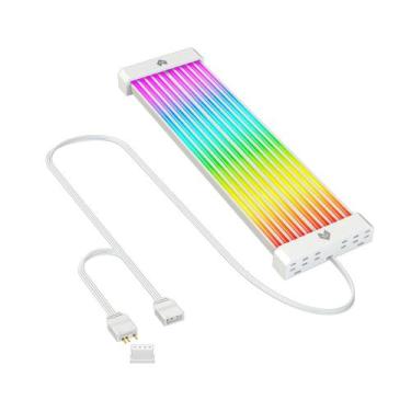 Imagem de Barra Led Neon Argb AL200 Guia Para Cabos 5v 3pin Coolmoon